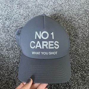 G Fore hat. Gray. Never worn